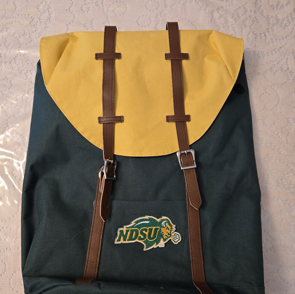 NDSU Green and Yellow Backpack